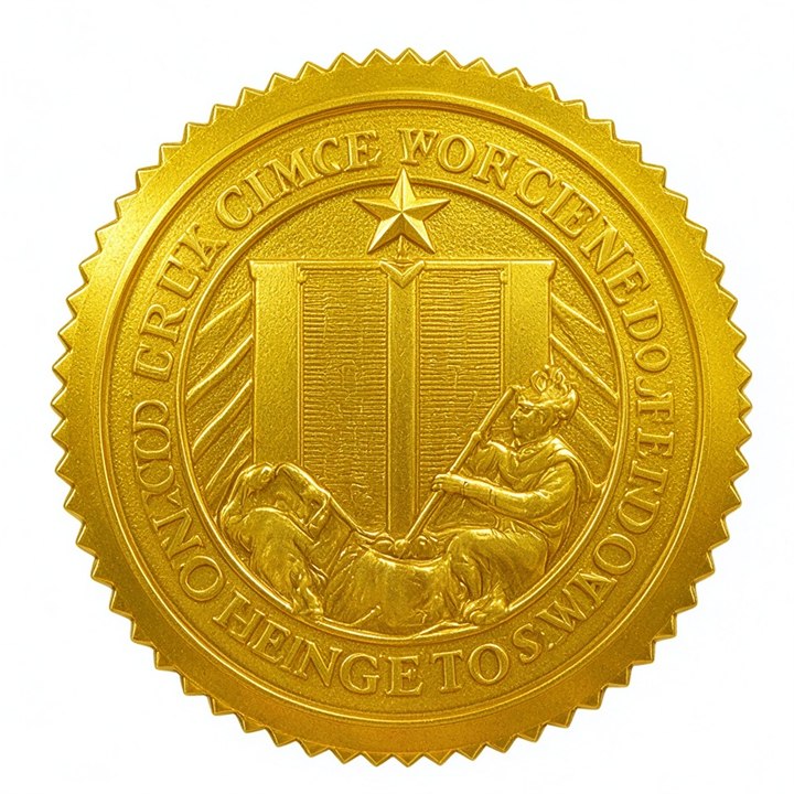 Craft emblem and seal detail 06